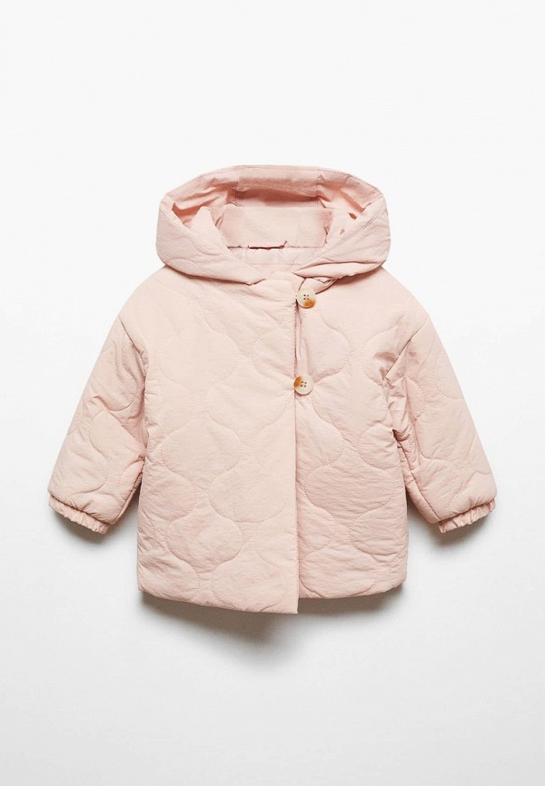 

Куртка утепленная Mango Kids, Розовый, SPRING
