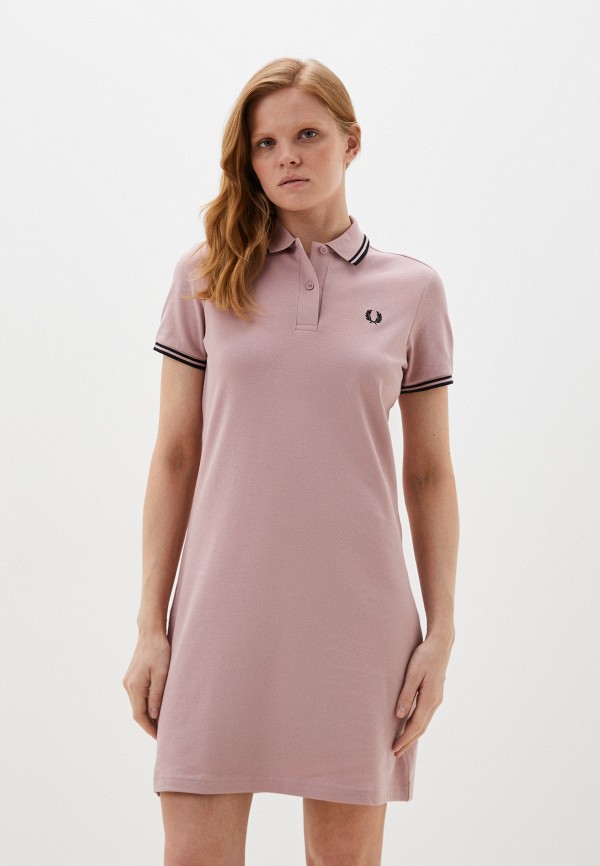 Платье Fred Perry розового цвета