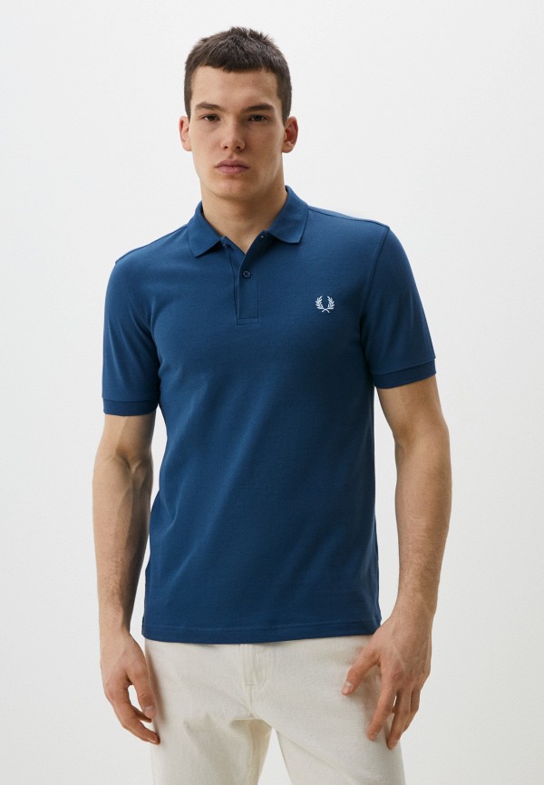 

Поло Fred Perry, Синий, PLAIN
