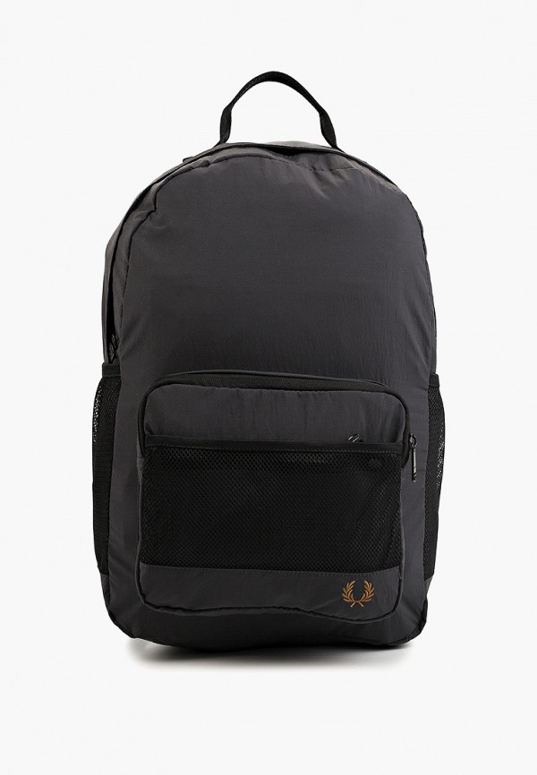 

Рюкзак Fred Perry, Серый, CRINKLE NYLON MESH BACK PACK