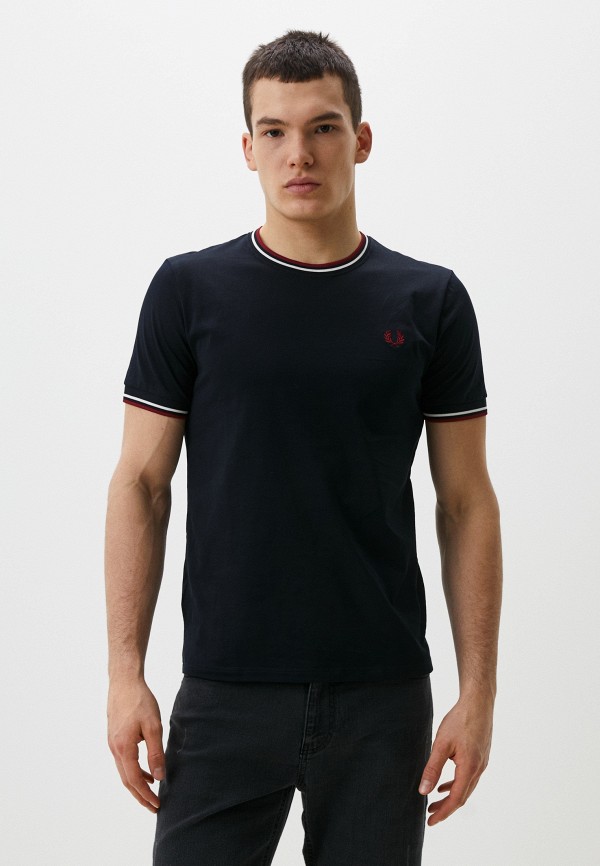 

Футболка Fred Perry, Черный, TWIN TIPPED