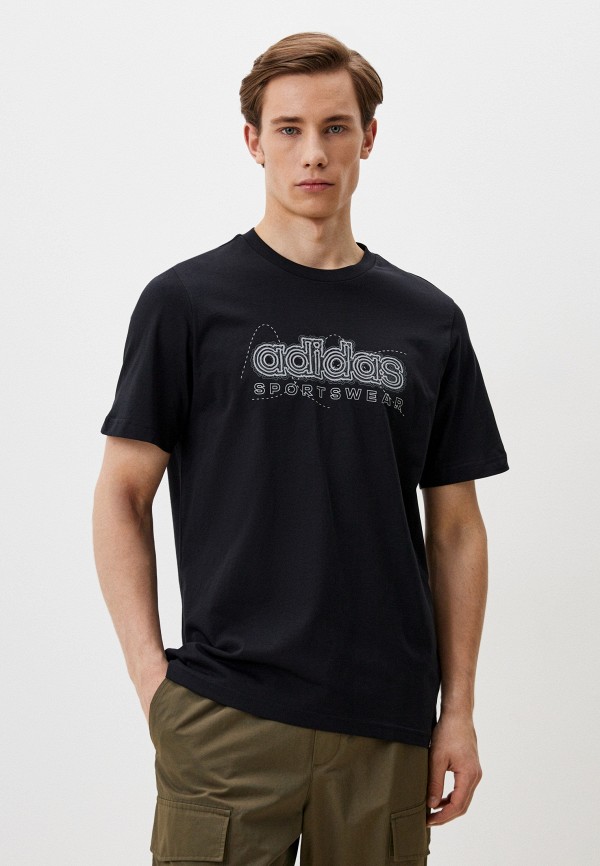 

Футболка adidas, Черный, M GROWTH SPW T