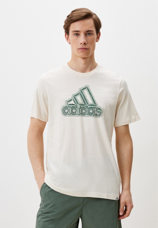 

Футболка adidas, Белый, M GROWTH BOS T