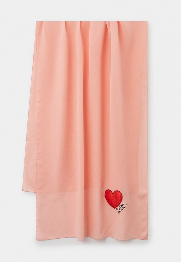 

Палантин Moschino, Коралловый