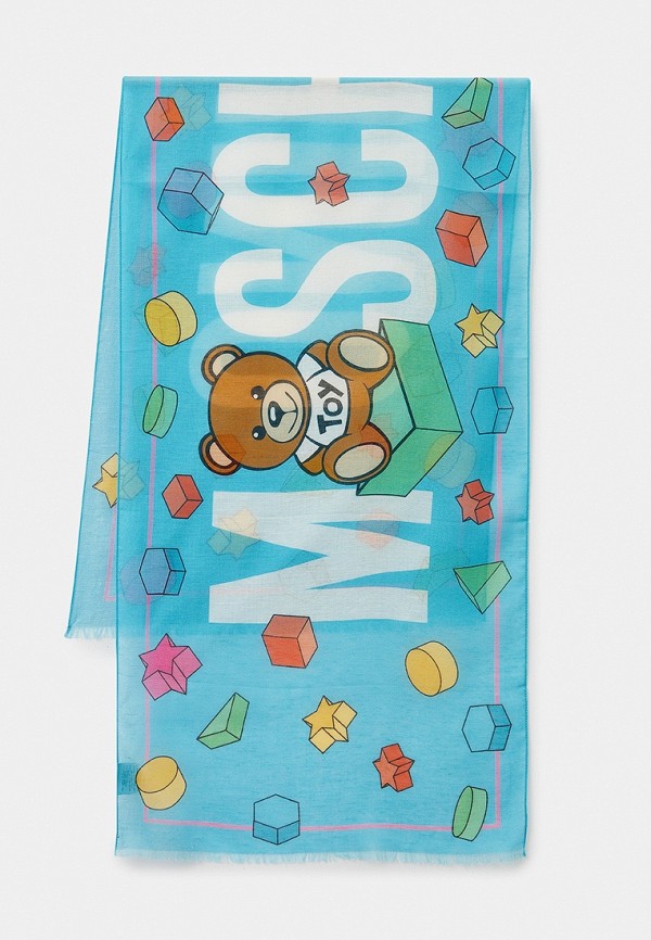 

Шарф Moschino, Голубой