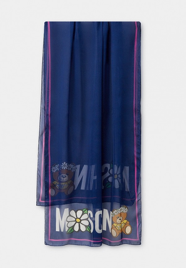 

Палантин Moschino, Синий