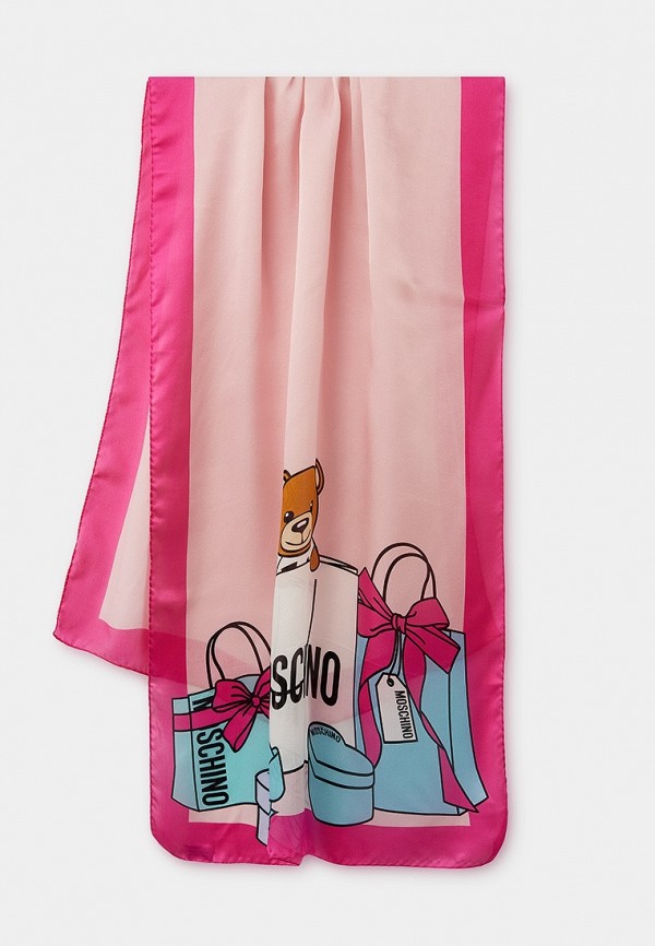 

Палантин Moschino, Розовый