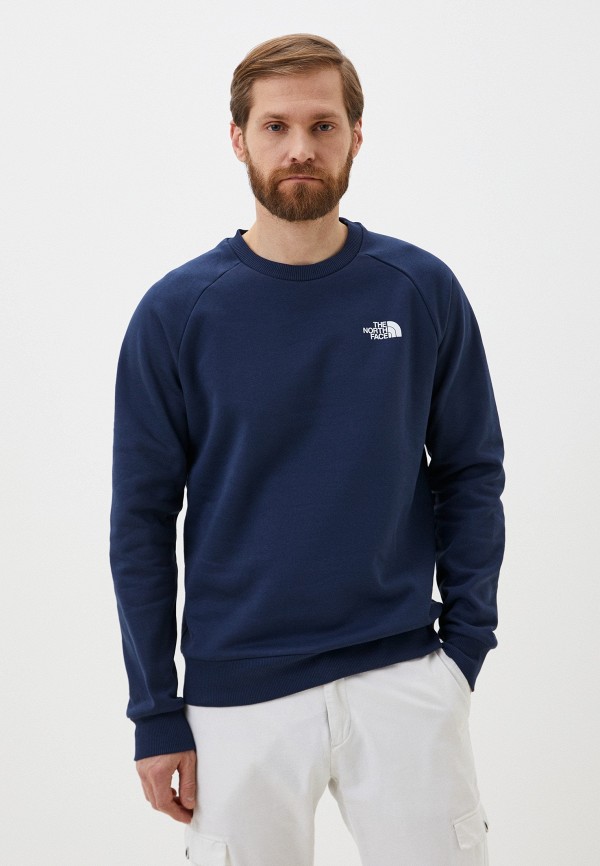 

Свитшот The North Face, Синий, M Raglan Redbox Crew