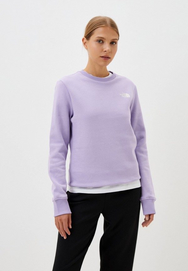 

Свитшот The North Face, Фиолетовый, W Graphic Crew 3 Core Logowear