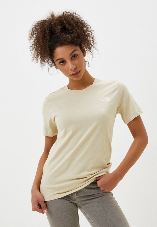 

Футболка The North Face, Бежевый, W Graphic S/S Tee