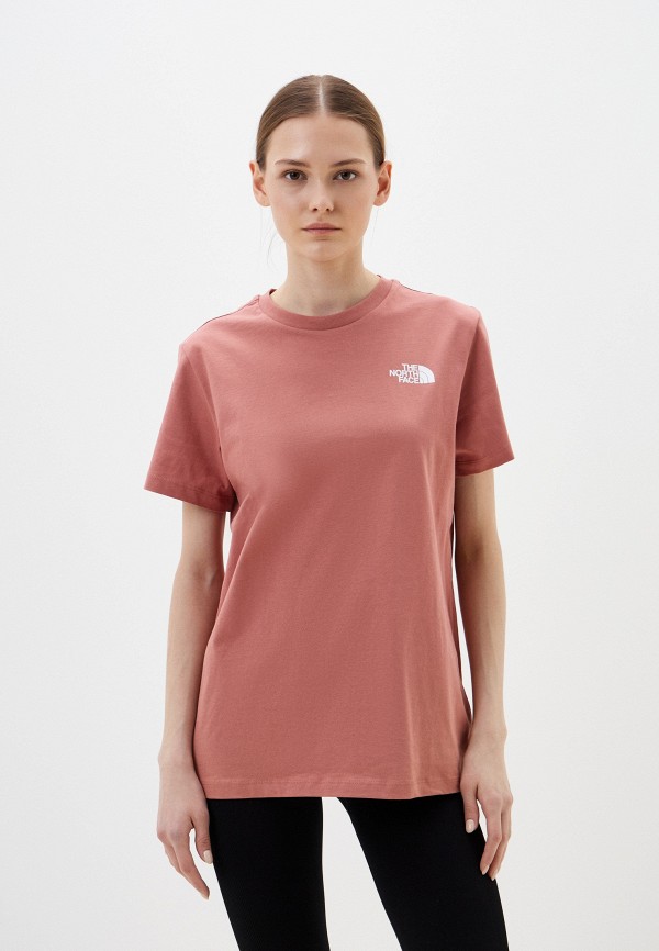 

Футболка The North Face, Розовый, W S/S Relaxed Redbox Tee Light