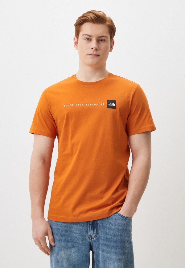 

Футболка The North Face, Оранжевый, M S/S Never Stop