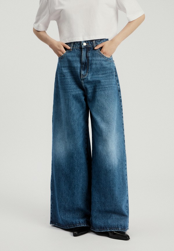 

Джинсы Nume, Синий, WIDE LEG