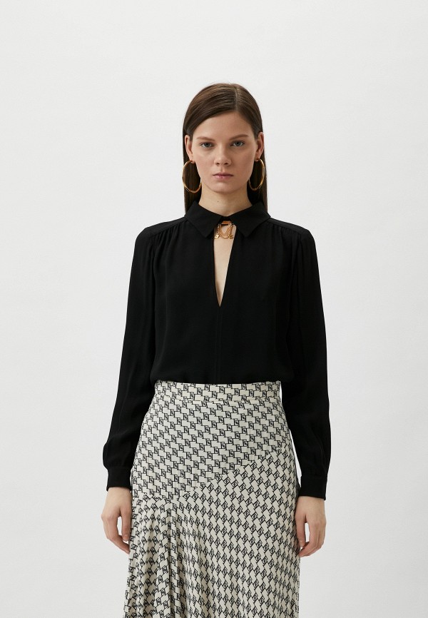 

Блуза Elisabetta Franchi, Черный