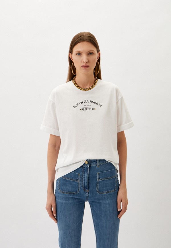 

Футболка Elisabetta Franchi, Белый