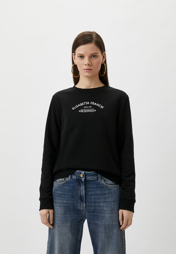 

Свитшот Elisabetta Franchi, Черный