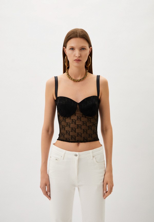 

Корсет Elisabetta Franchi, Черный