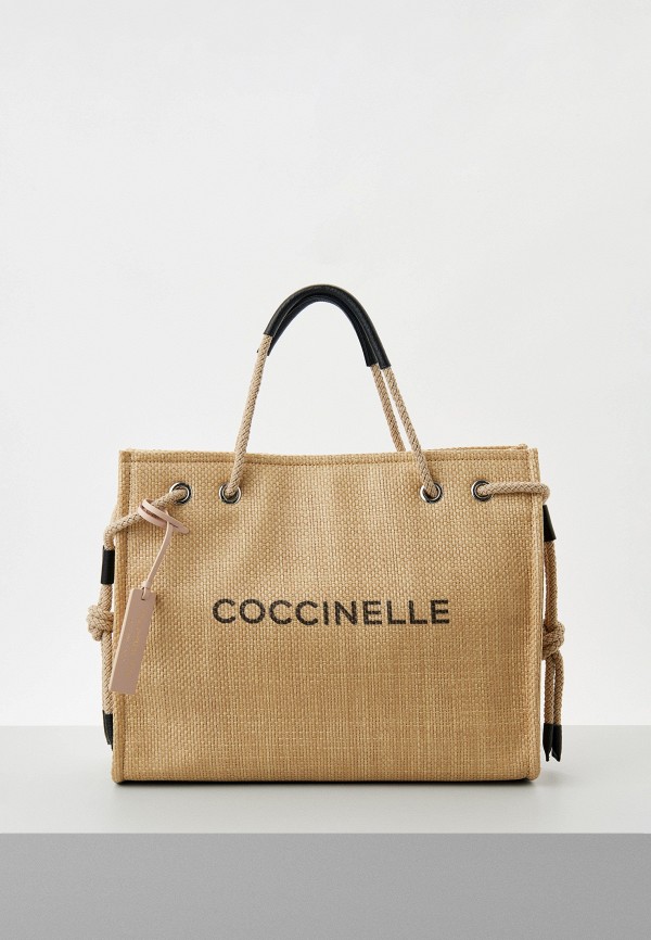 

Сумка Coccinelle, Бежевый, NEVER WITHOUT BAG
