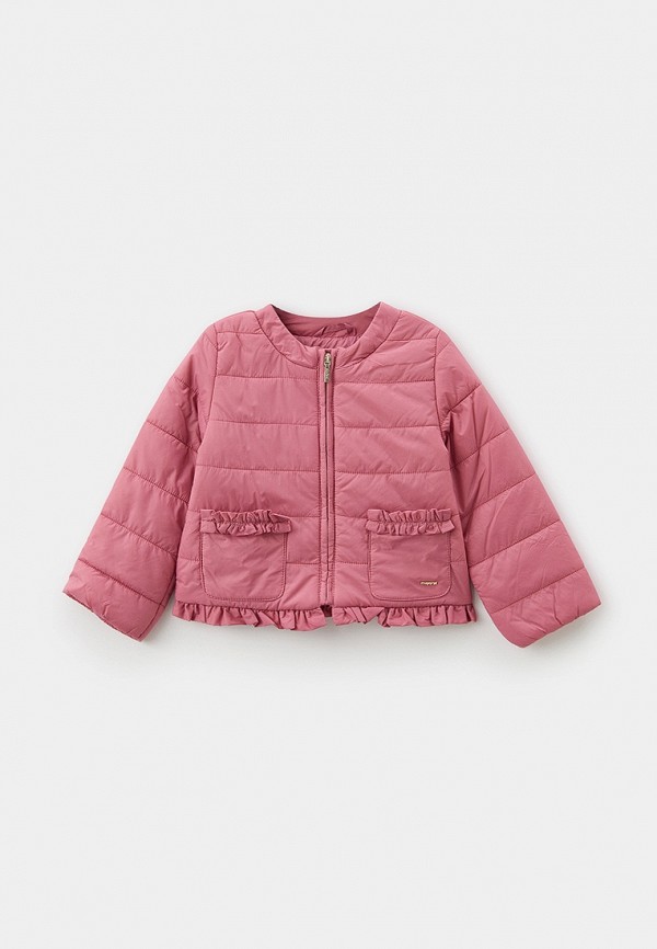 Куртка утепленная Mayoral розового цвета