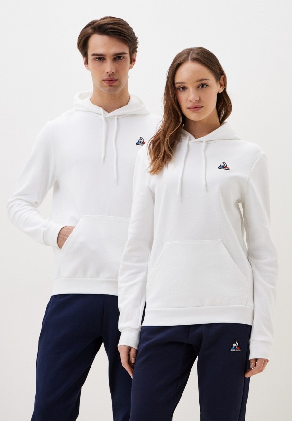 Худи Le Coq Sportif белого цвета