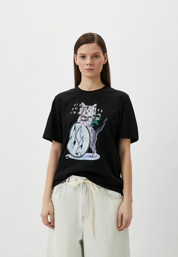 

Футболка MM6 Maison Margiela, Черный