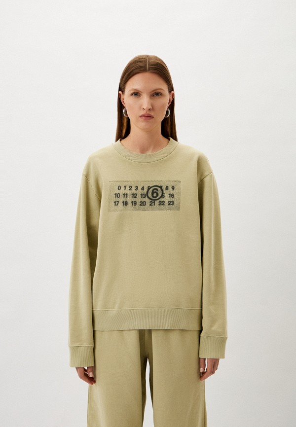 

Свитшот MM6 Maison Margiela, Хаки