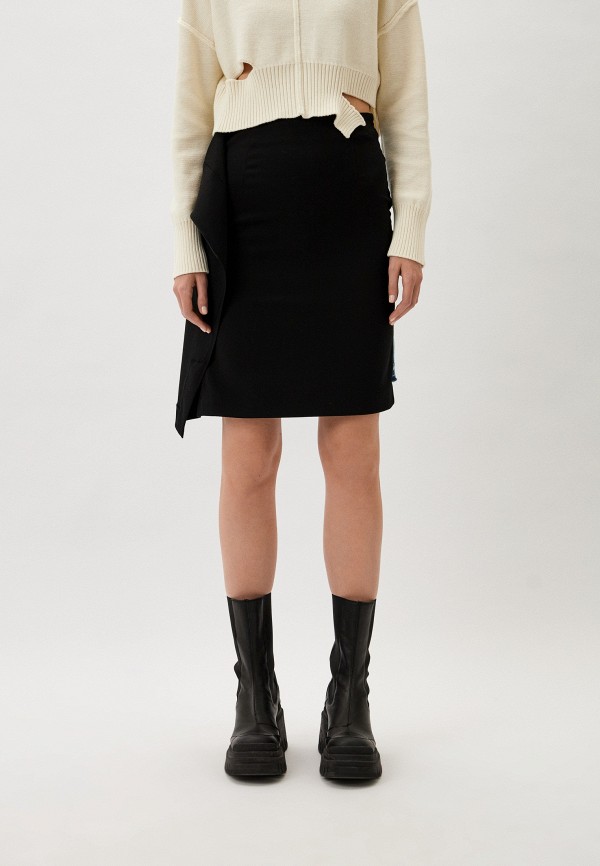 

Юбка MM6 Maison Margiela, Черный