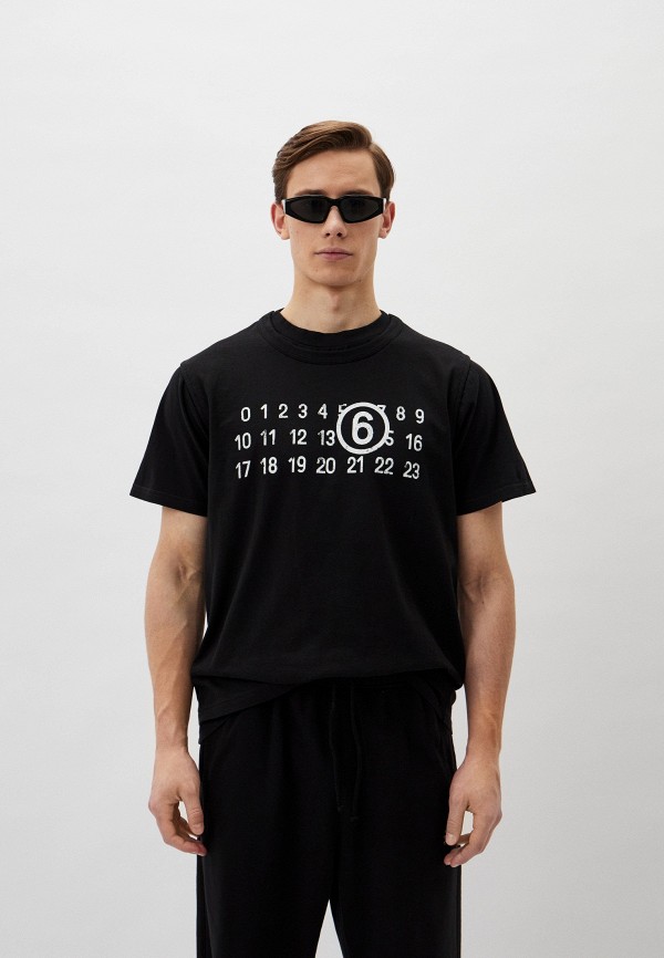 

Футболка MM6 Maison Margiela, Черный