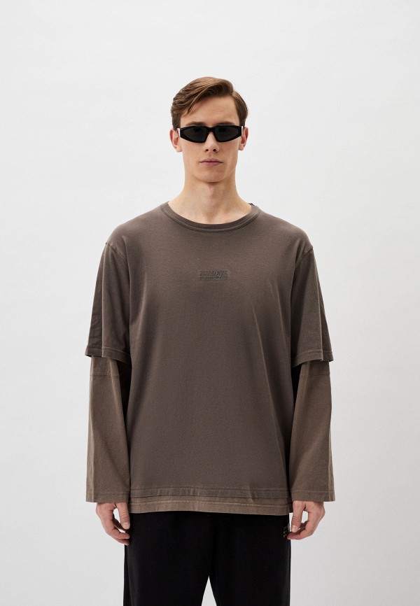 

Лонгслив MM6 Maison Margiela, Коричневый