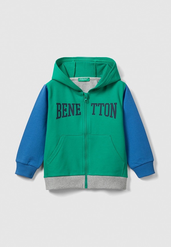Толстовка United Colors of Benetton разноцветного цвета