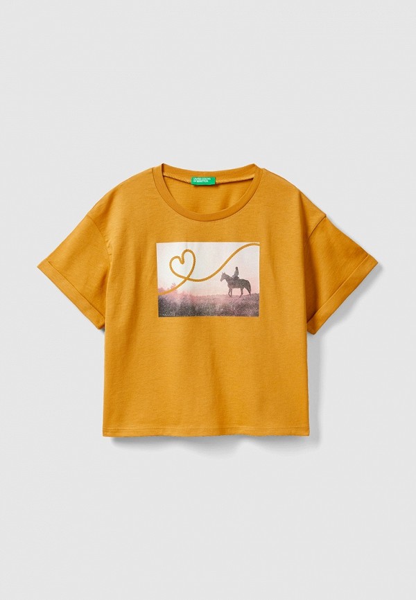 

Футболка United Colors of Benetton, Оранжевый