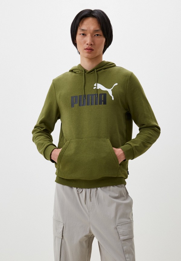 

Худи PUMA, Хаки, ESS+ 2 Col Big Logo Hoodie TR