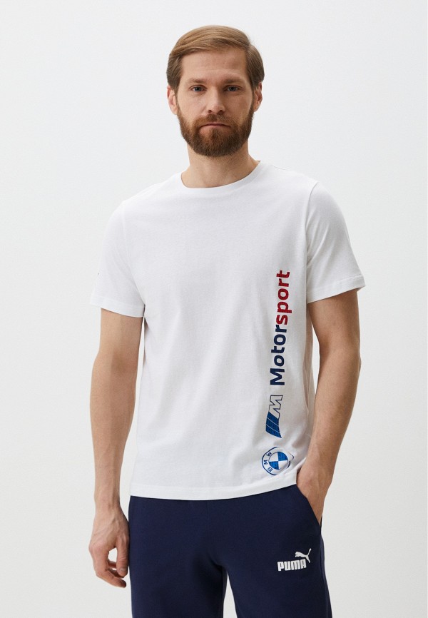 

Футболка PUMA, Белый, BMW MMS Logo Tee +