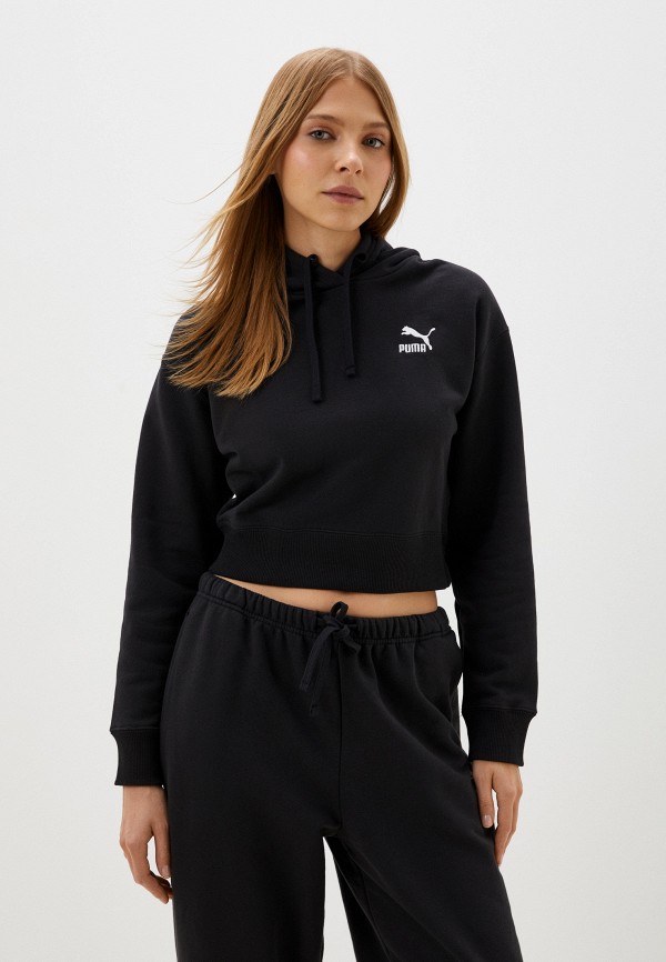

Худи PUMA, Черный, BETTER CLASSICS Cropped Hoodie TR