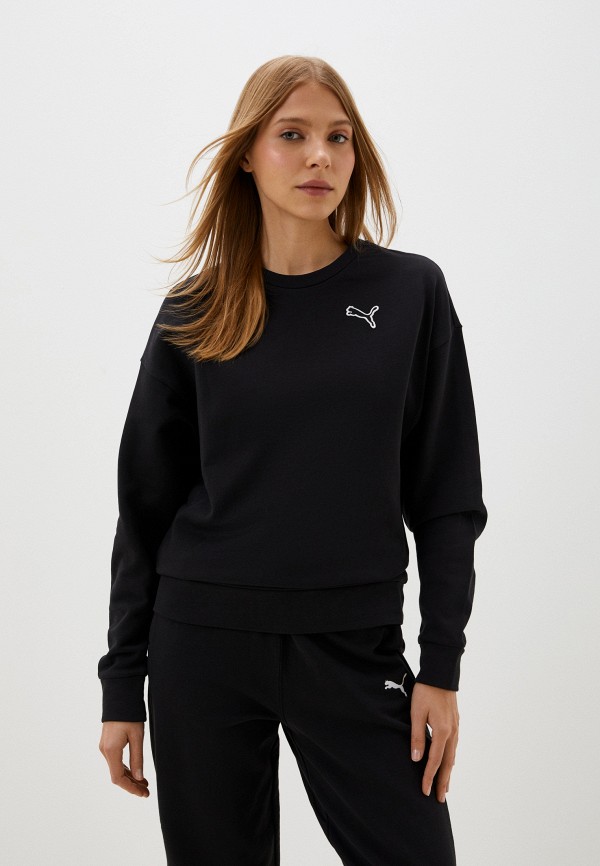 

Свитшот PUMA, Черный, BETTER ESSENTIALS Crew TR