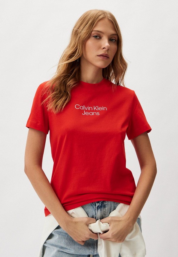 

Футболка Calvin Klein Jeans, Красный