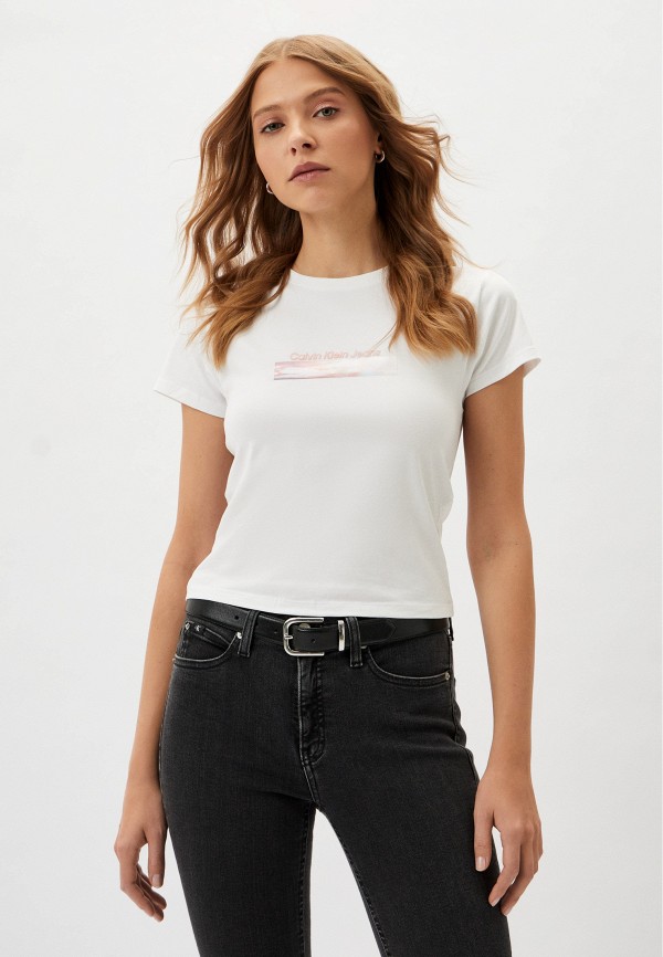 

Футболка Calvin Klein Jeans, Белый