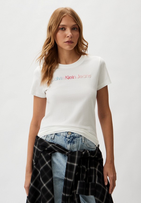 

Футболка Calvin Klein Jeans, Белый
