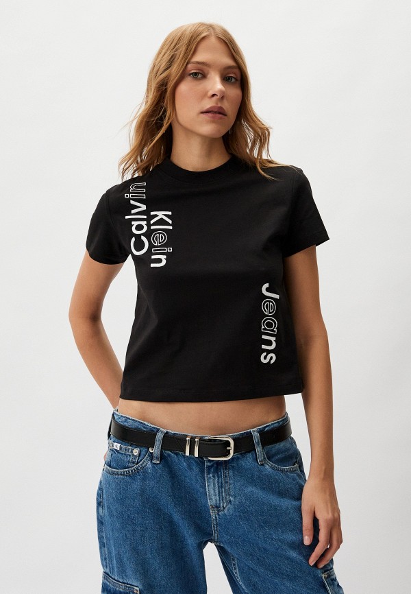 

Футболка Calvin Klein Jeans, Черный