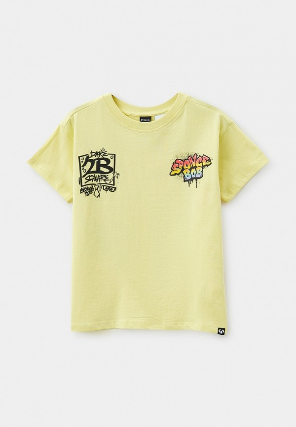 

Футболка Desigual, Желтый, SpongeBob