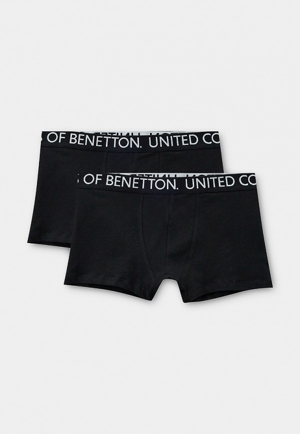Трусы 2 шт. United Colors of Benetton черного цвета