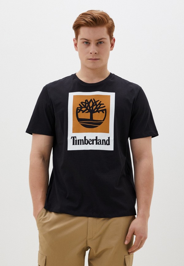 Футболка Timberland черного цвета