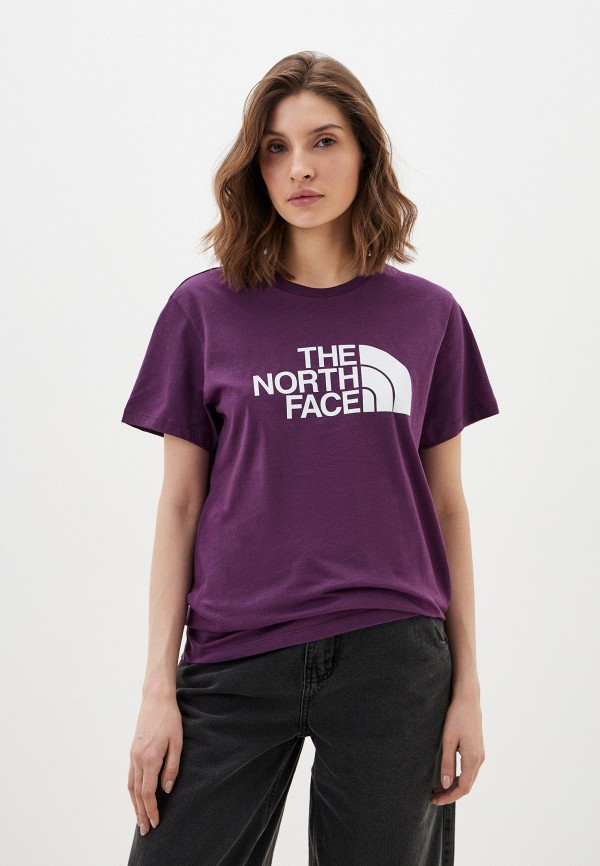 

Футболка The North Face, Фиолетовый, W S/S Relaxed Easy Tee