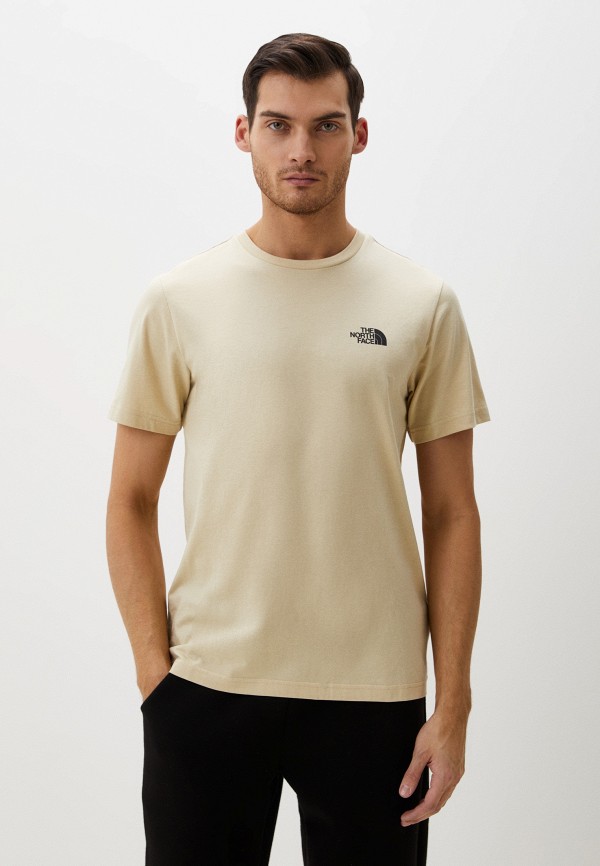 

Футболка The North Face, Бежевый, M S/S Simple Dome Tee