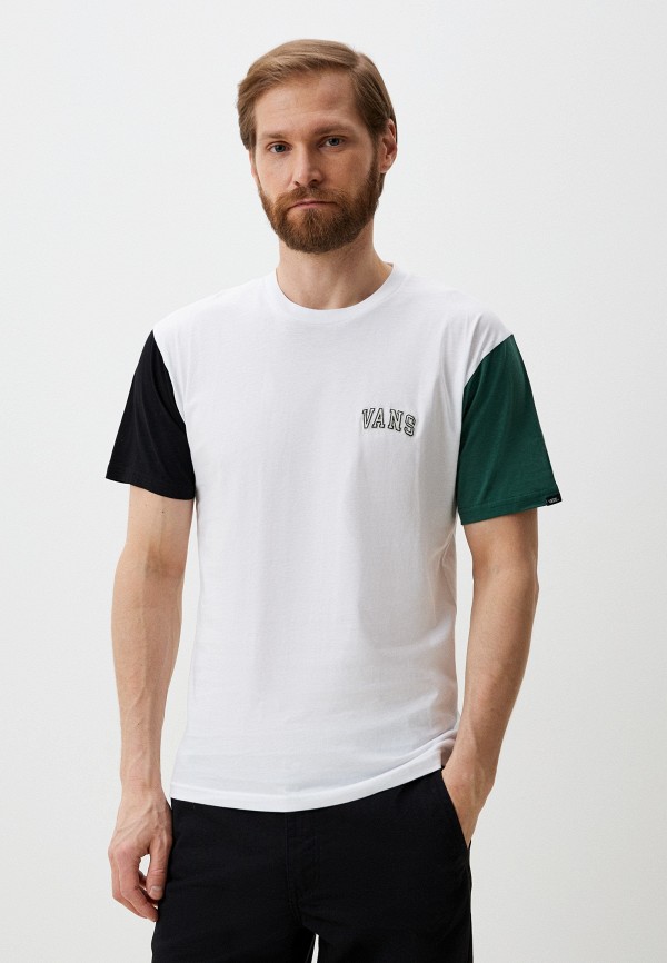 

Футболка Vans, Белый, COLORBLOCK VARSITY SS TEE