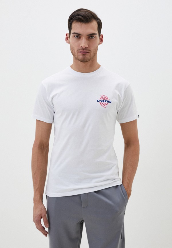

Футболка Vans, Белый, WORMHOLE WARPED SS TEE