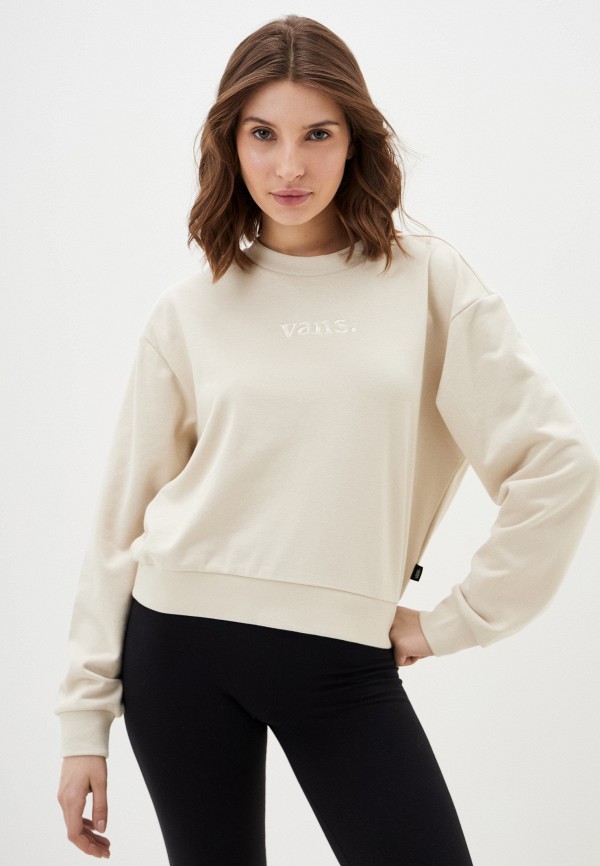 

Свитшот Vans, Бежевый, W ESSENTIAL FT RELAXED CREW