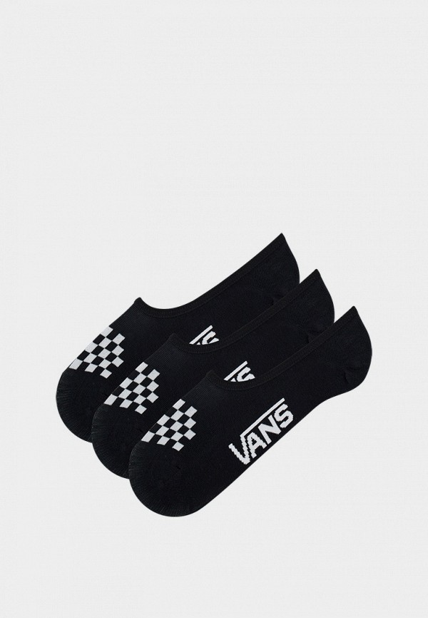 

Подследники 3 пары Vans, Черный, WM Basic No Show Socks