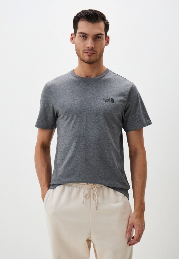 

Футболка The North Face, Серый, M S/S Simple Dome Tee