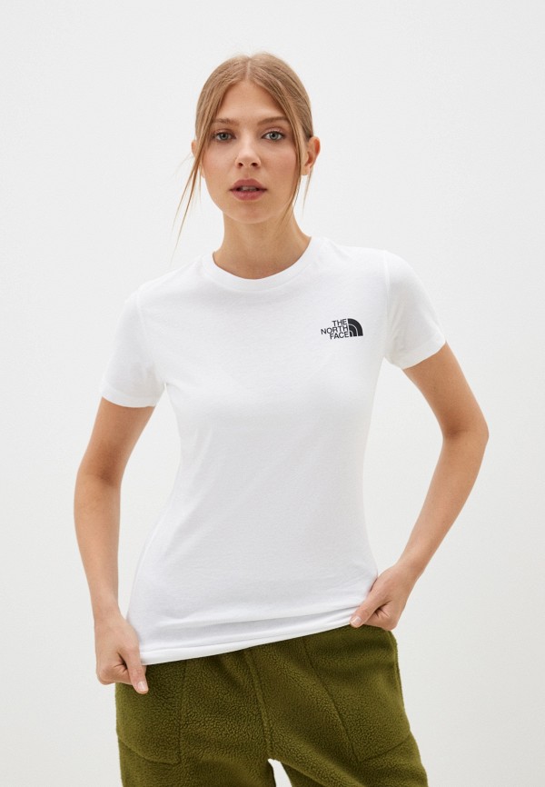 

Футболка The North Face, Белый, W S/S Redbox Tee